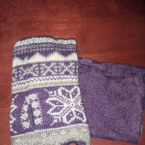 Cute and soft Muk LUKS reversible and really warm.